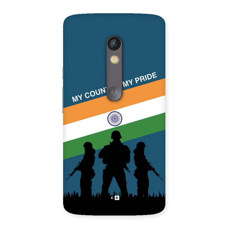 My Country My Pride Back Case for Moto X Play