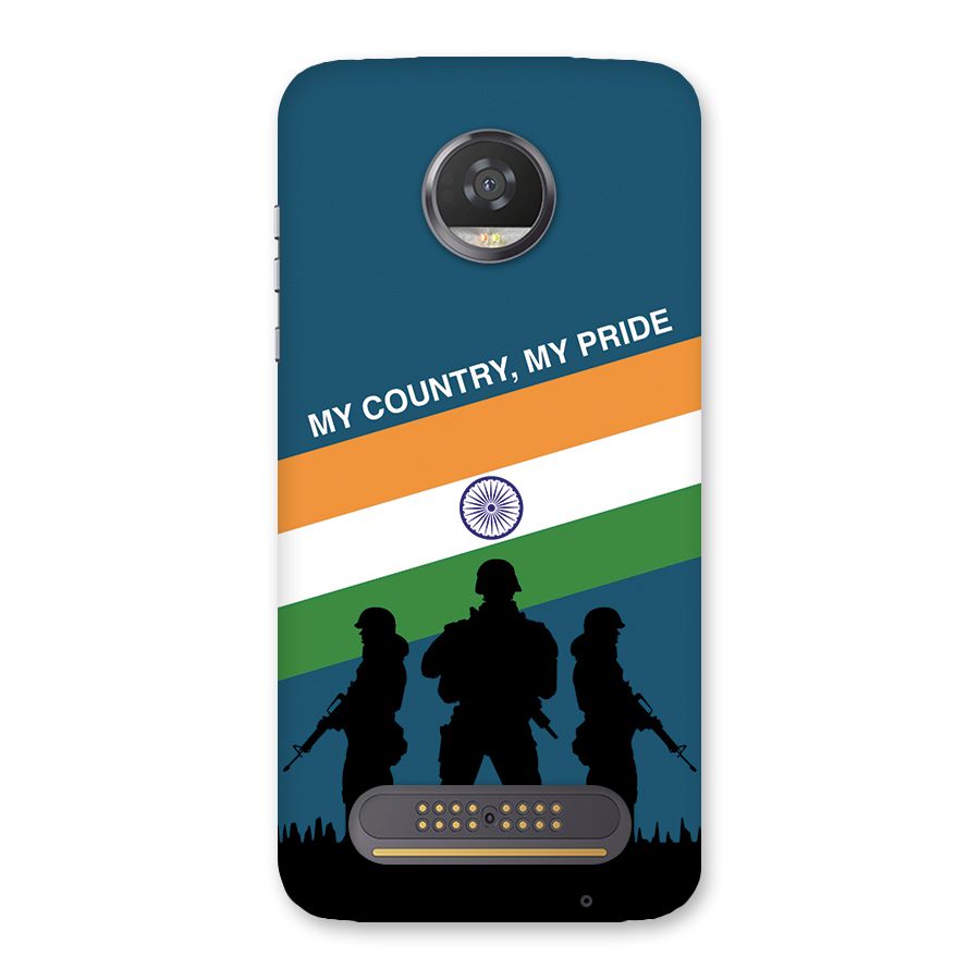 My Country My Pride Back Case for Moto Z2 Play