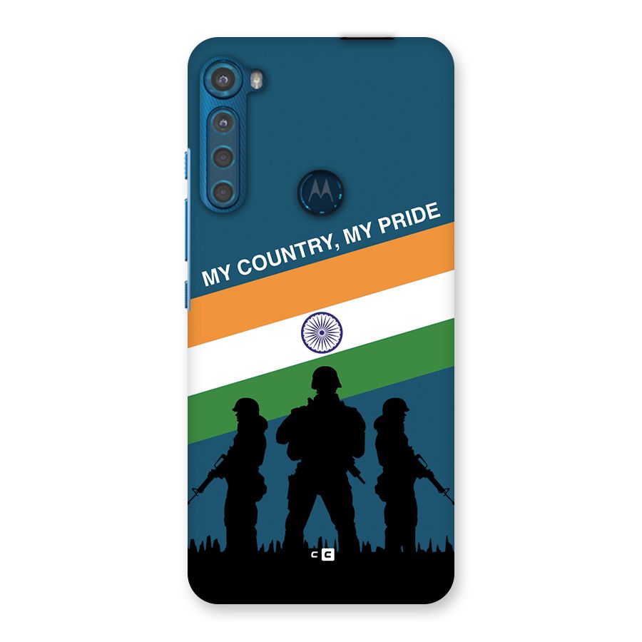 My Country My Pride Back Case for Motorola One Fusion Plus