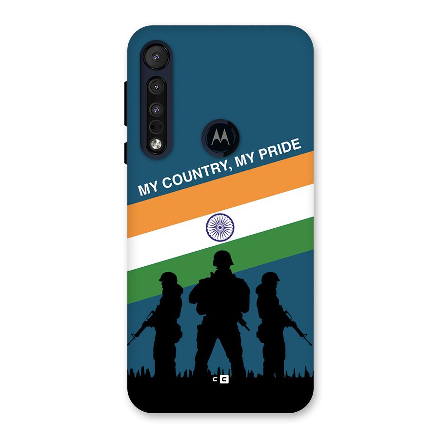 My Country My Pride Back Case for Motorola One Macro
