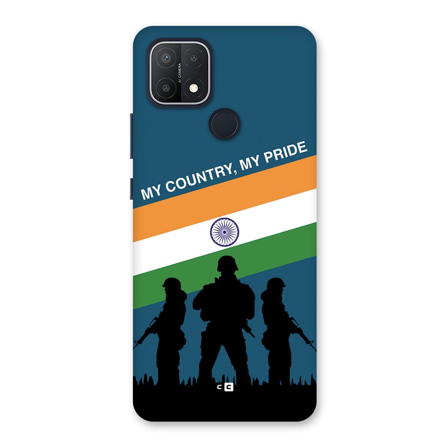 My Country My Pride Back Case for Oppo A15