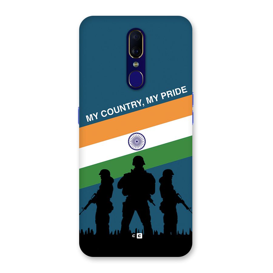 My Country My Pride Back Case for Oppo A9