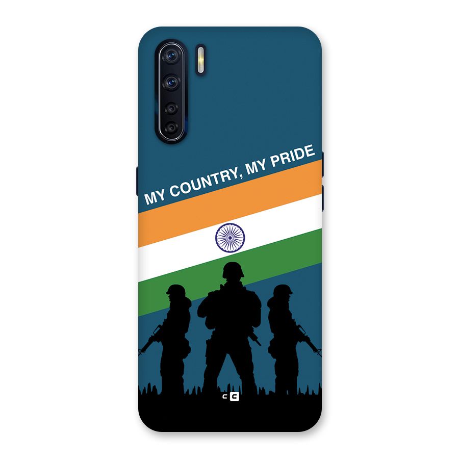 My Country My Pride Back Case for Oppo F15