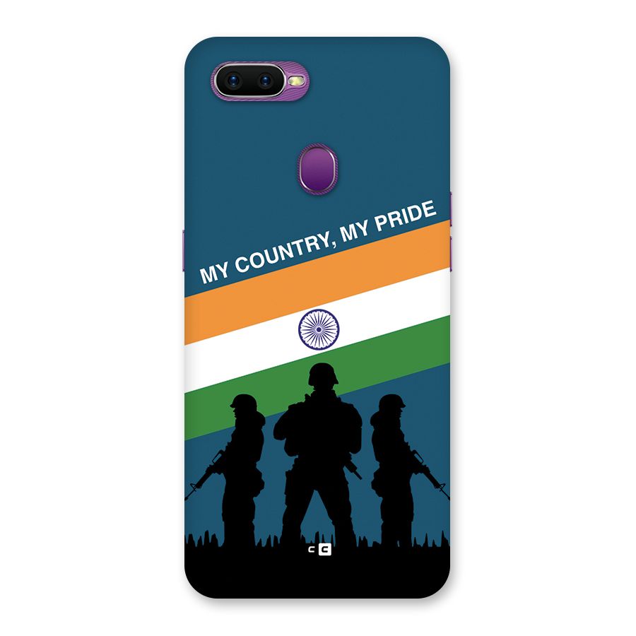 My Country My Pride Back Case for Oppo F9