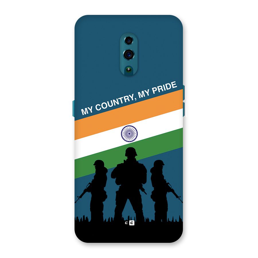 My Country My Pride Back Case for Oppo Reno