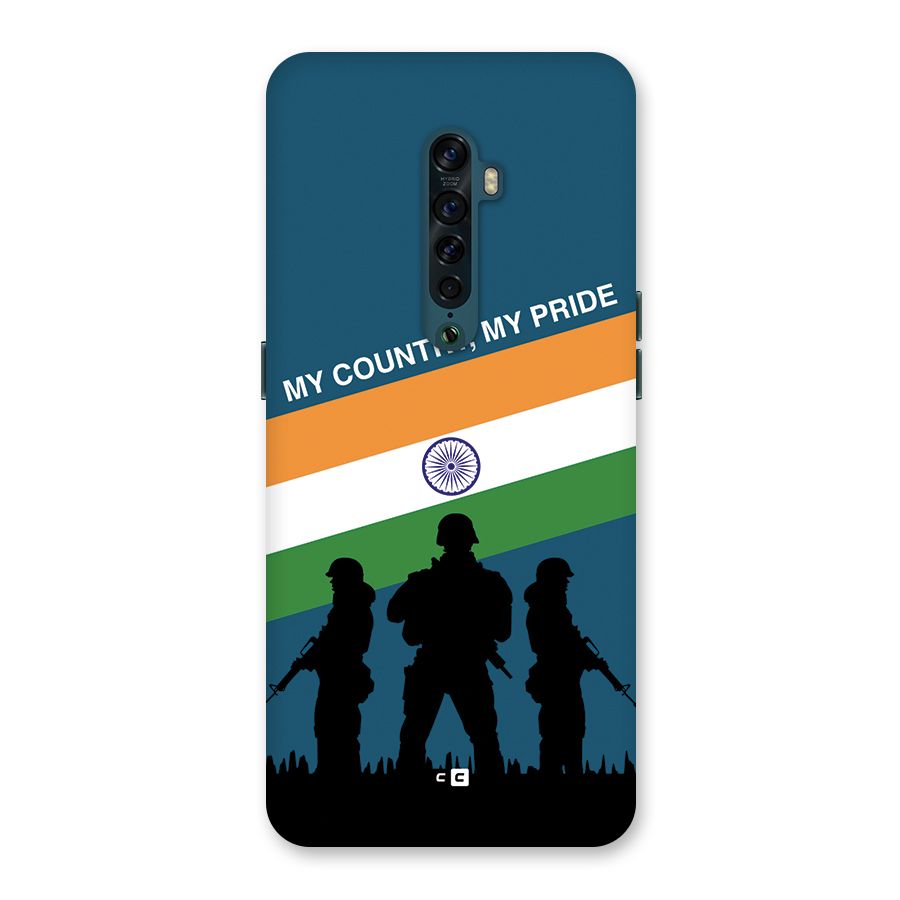 My Country My Pride Back Case for Oppo Reno2