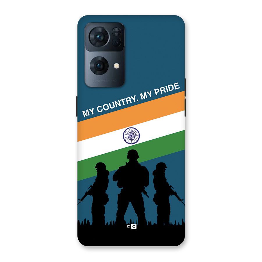 My Country My Pride Back Case for Oppo Reno7 Pro 5G