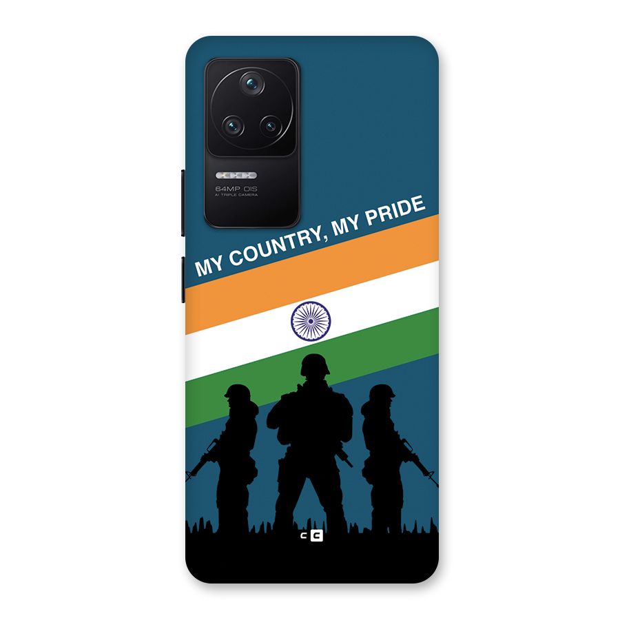My Country My Pride Back Case for Poco F4 5G
