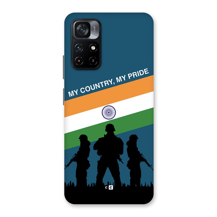 My Country My Pride Back Case for Poco M4 Pro 5G