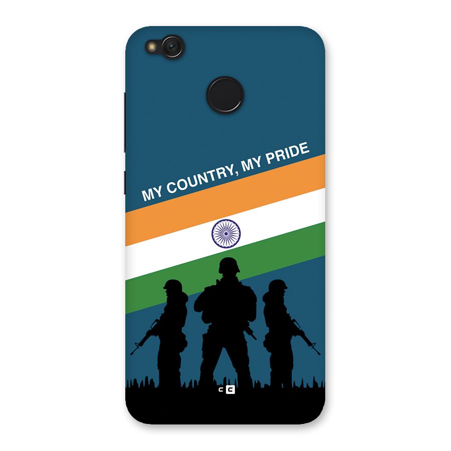 My Country My Pride Back Case for Redmi 4