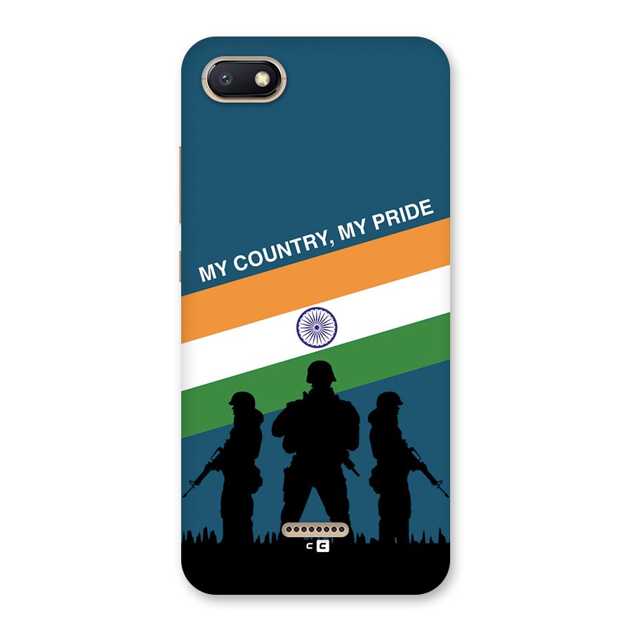 My Country My Pride Back Case for Redmi 6A