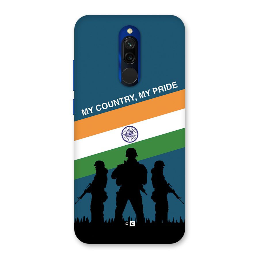 My Country My Pride Back Case for Redmi 8