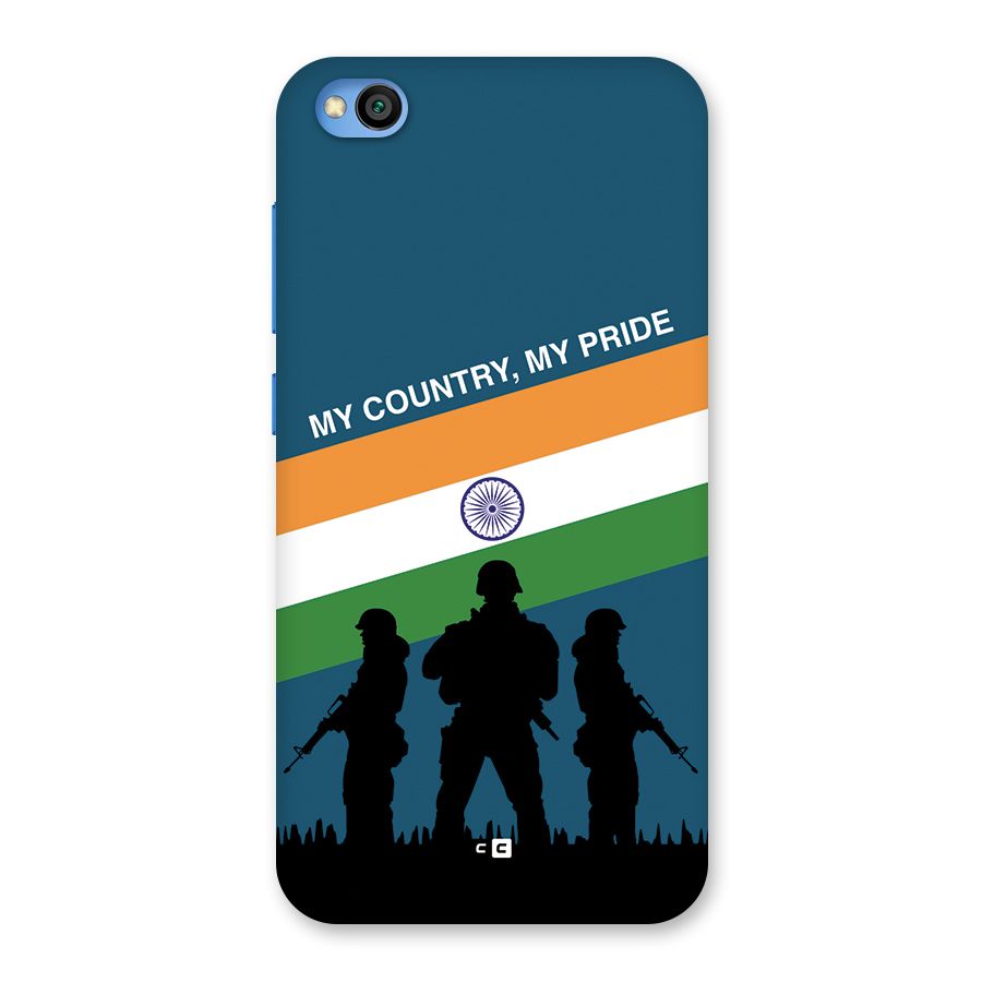 My Country My Pride Back Case for Redmi Go