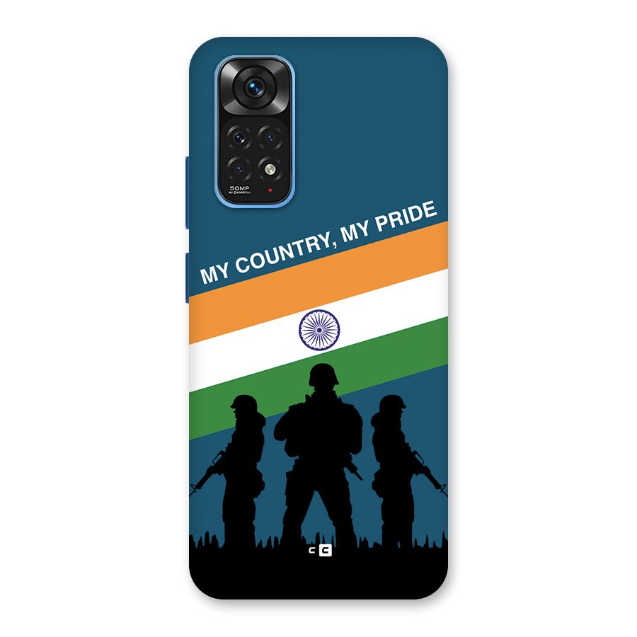 My Country My Pride Back Case for Redmi Note 11S