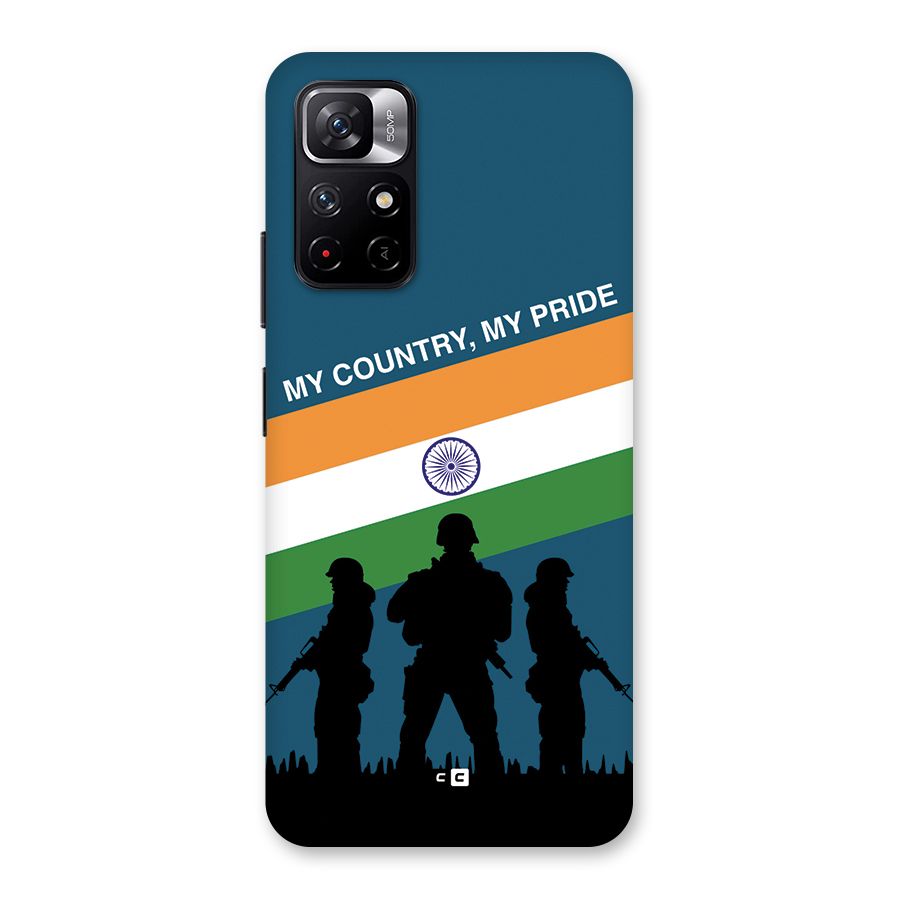 My Country My Pride Back Case for Redmi Note 11T 5G