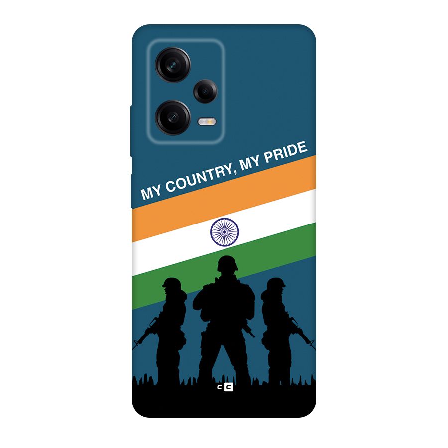 My Country My Pride Back Case for Redmi Note 12 Pro