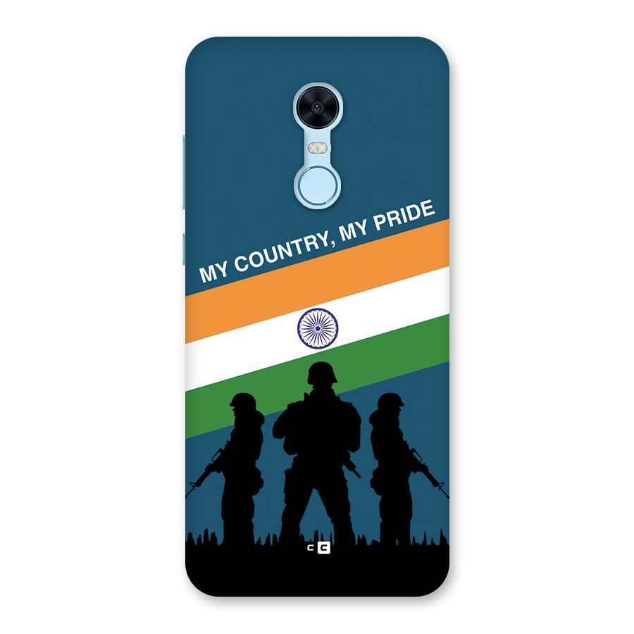My Country My Pride Back Case for Redmi Note 5