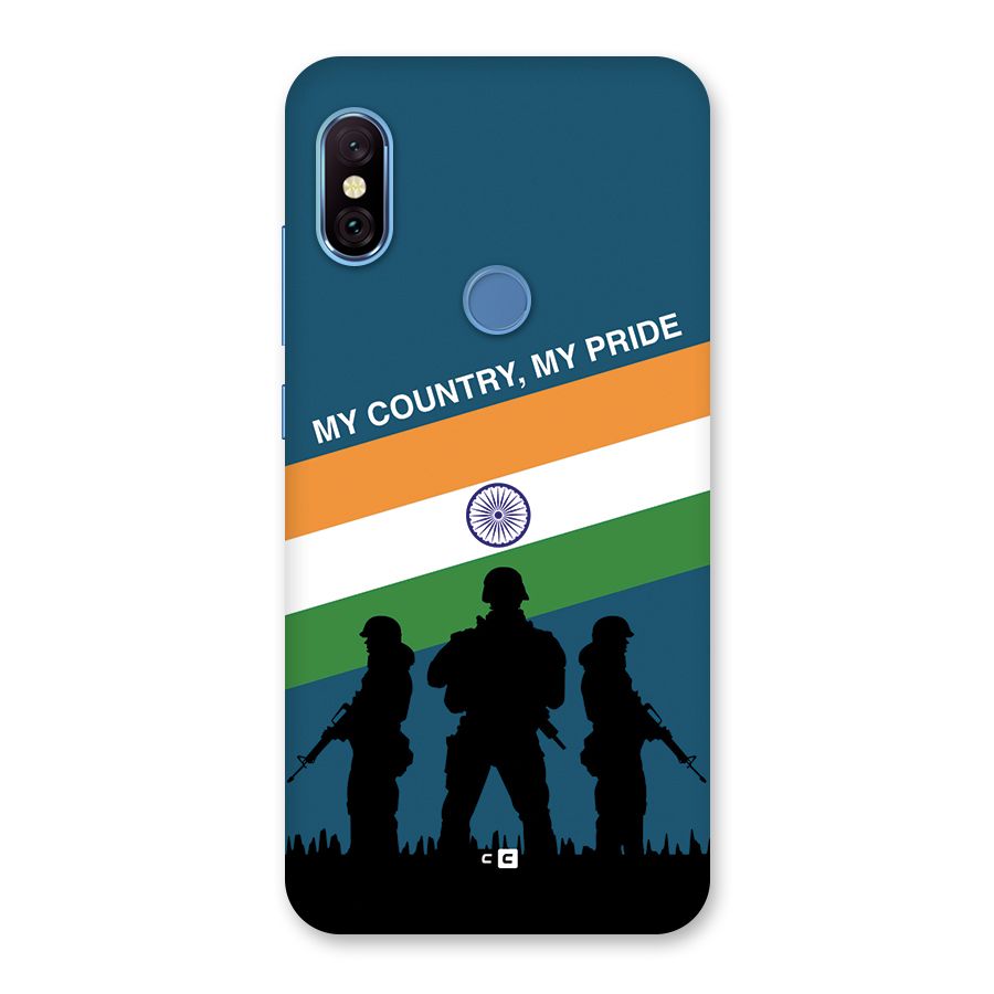 My Country My Pride Back Case for Redmi Note 6 Pro