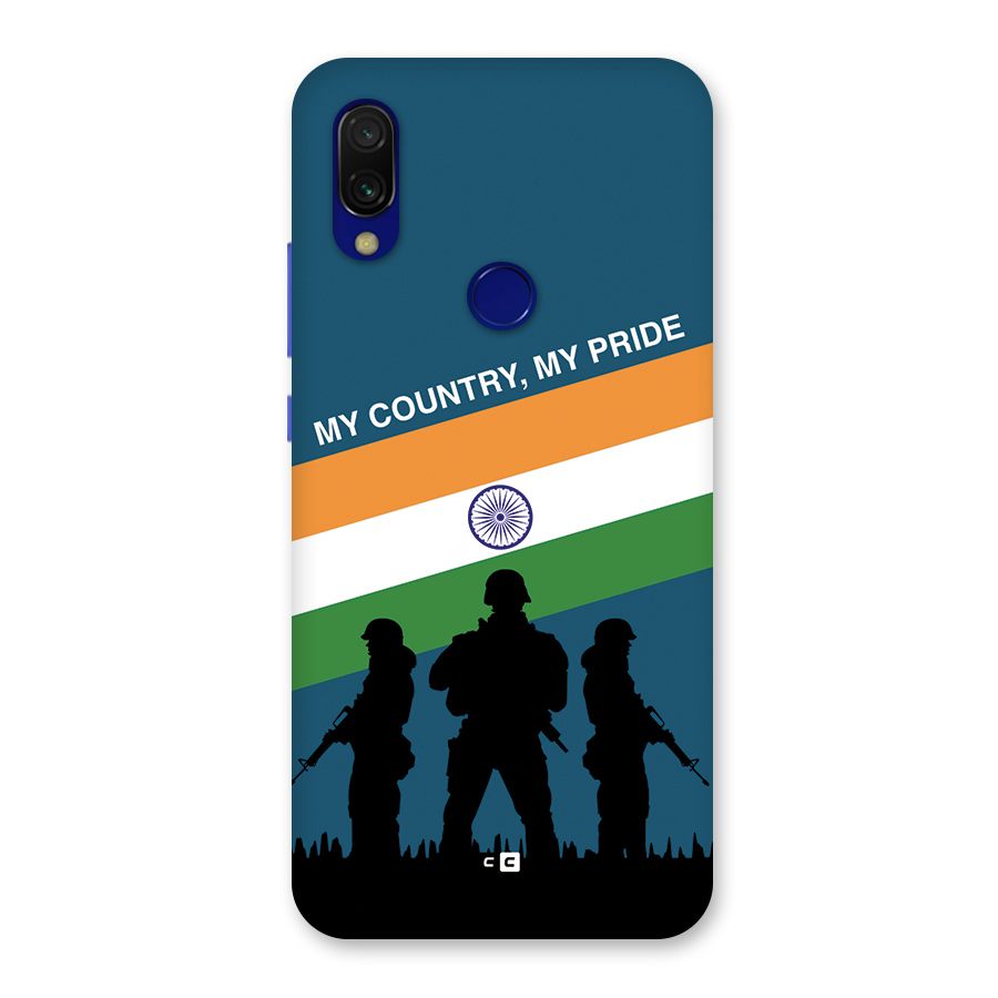 My Country My Pride Back Case for Redmi Y3