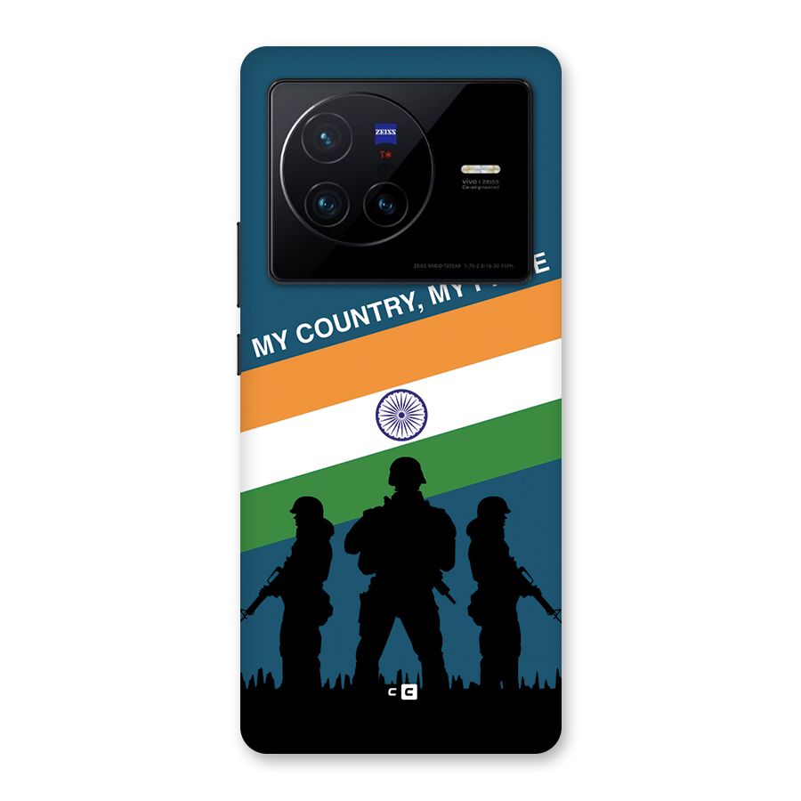 My Country My Pride Back Case for Vivo X80