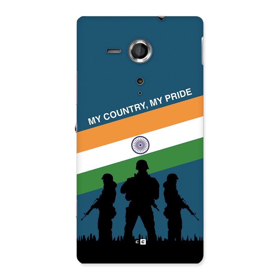 My Country My Pride Back Case for Xperia Sp