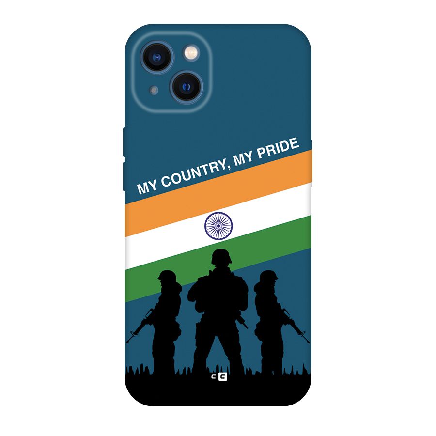 My Country My Pride Back Case for iPhone 13