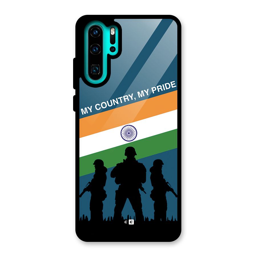 My Country My Pride Glass Back Case for Huawei P30 Pro