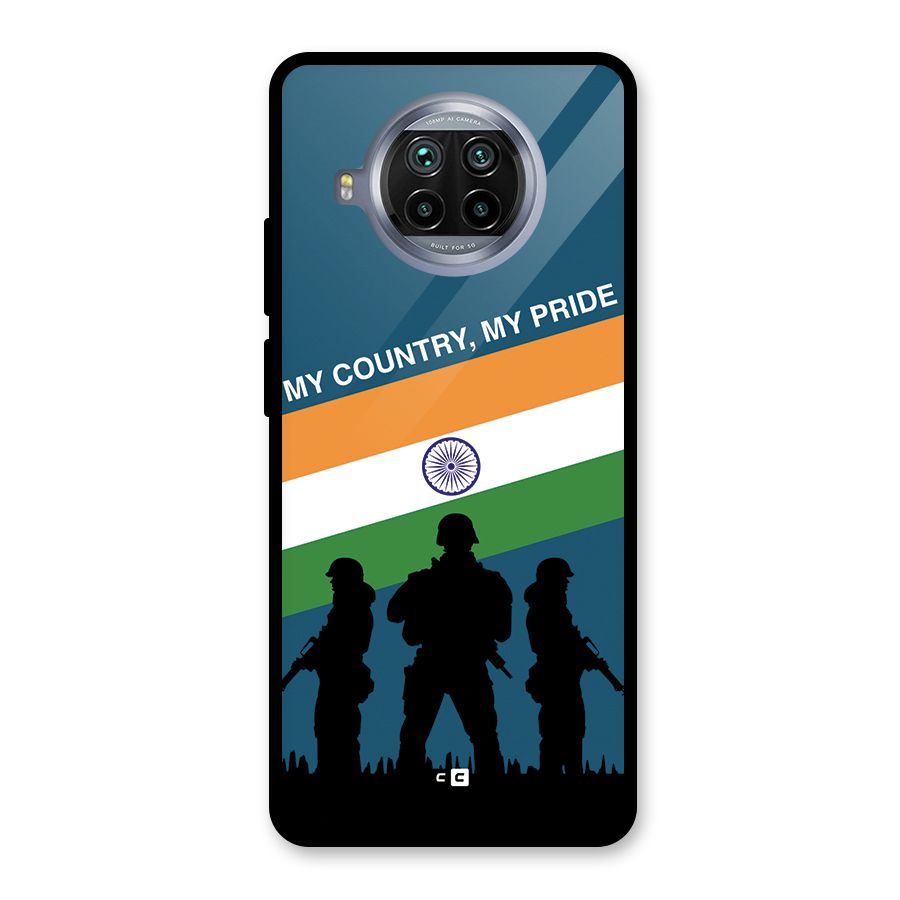 My Country My Pride Glass Back Case for Mi 10i