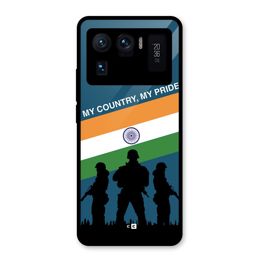 My Country My Pride Glass Back Case for Mi 11 Ultra