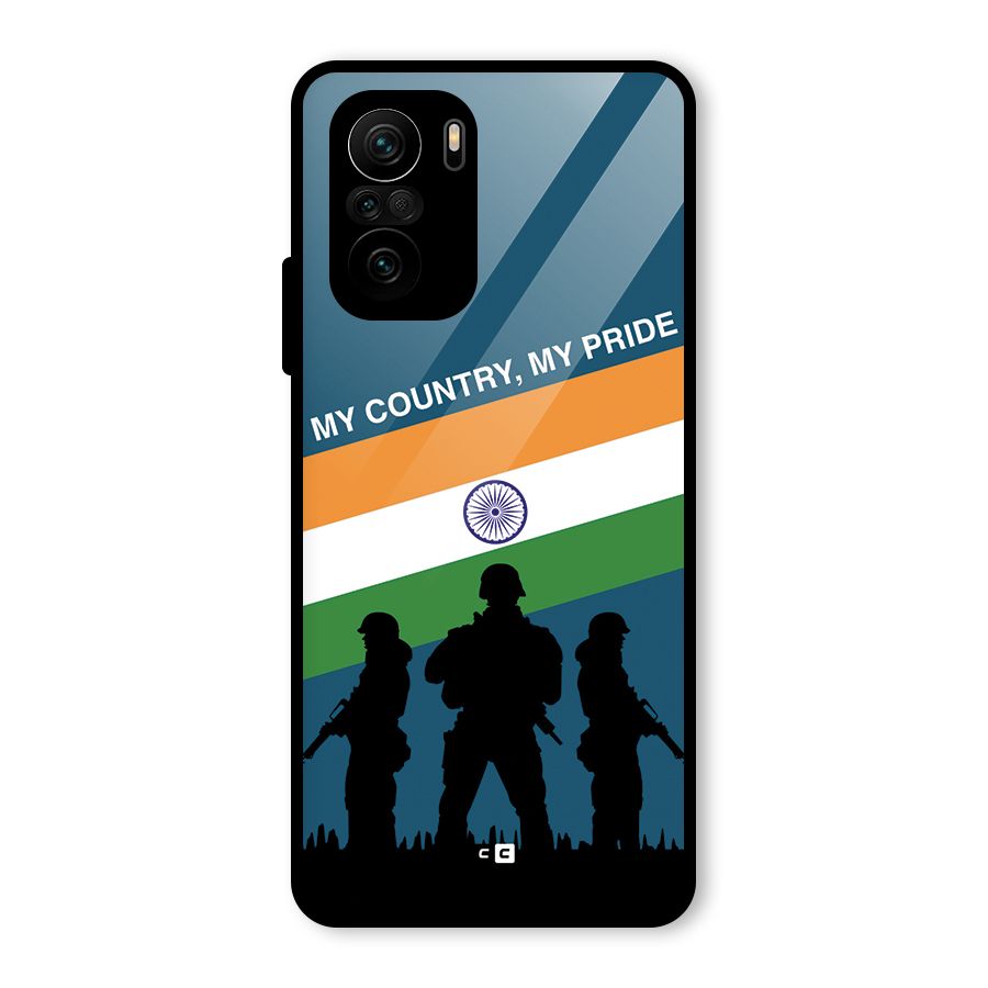 My Country My Pride Glass Back Case for Mi 11x