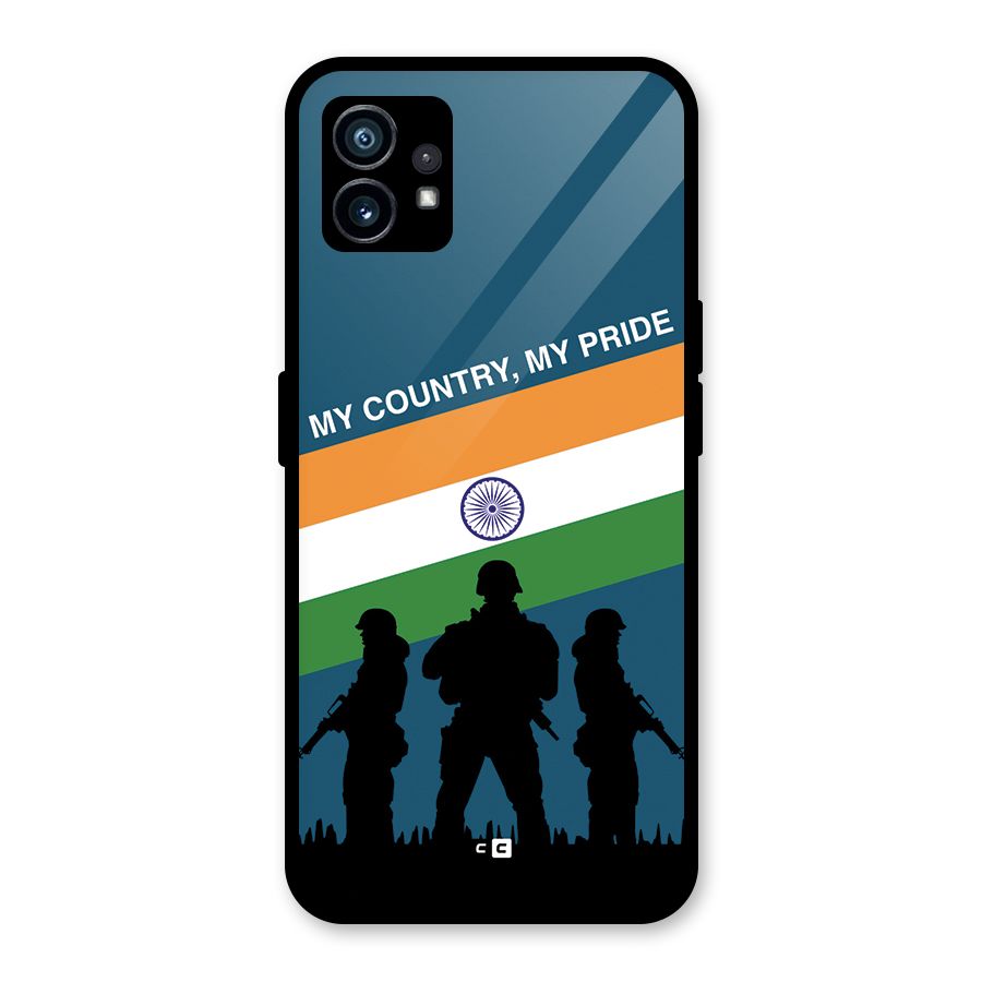 My Country My Pride Glass Back Case for Nothing Phone 1