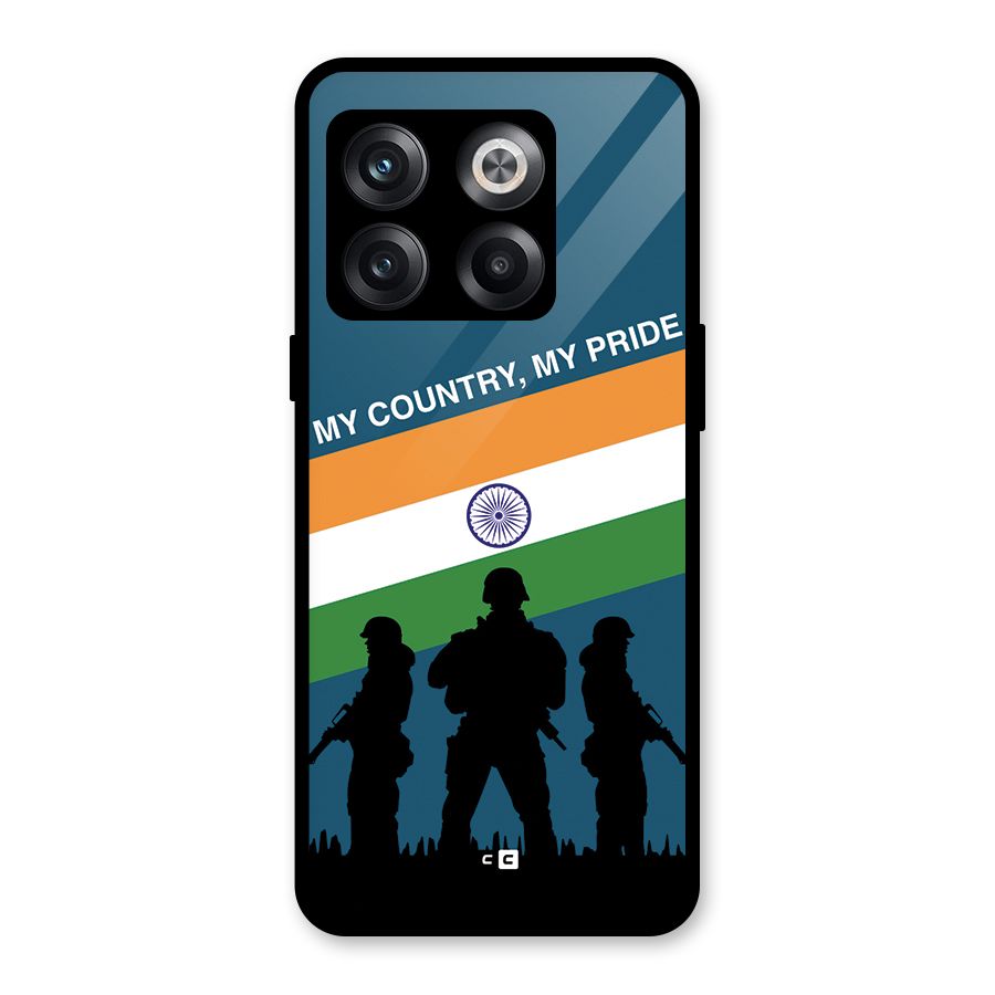 My Country My Pride Glass Back Case for OnePlus 10T
