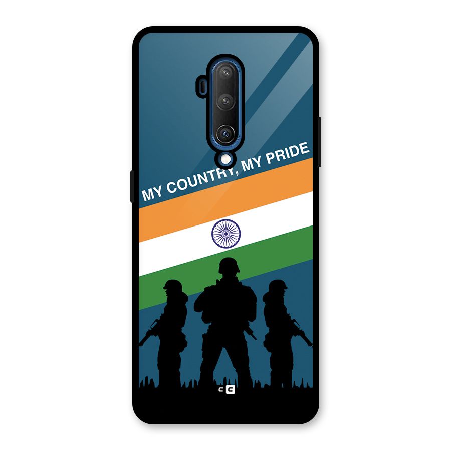 My Country My Pride Glass Back Case for OnePlus 7T Pro