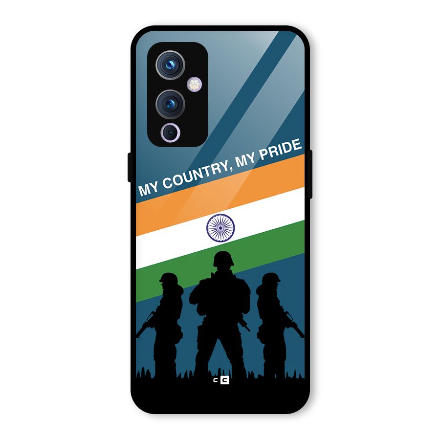My Country My Pride Glass Back Case for OnePlus 9