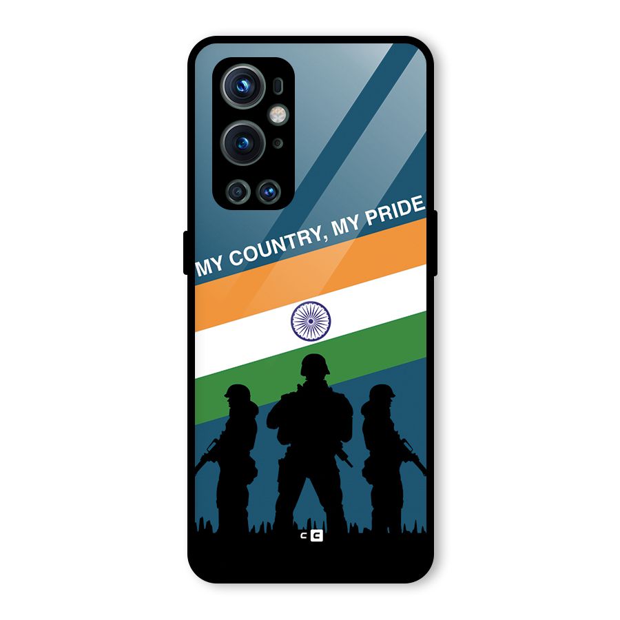 My Country My Pride Glass Back Case for OnePlus 9 Pro