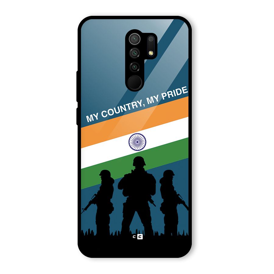 My Country My Pride Glass Back Case for Poco M2