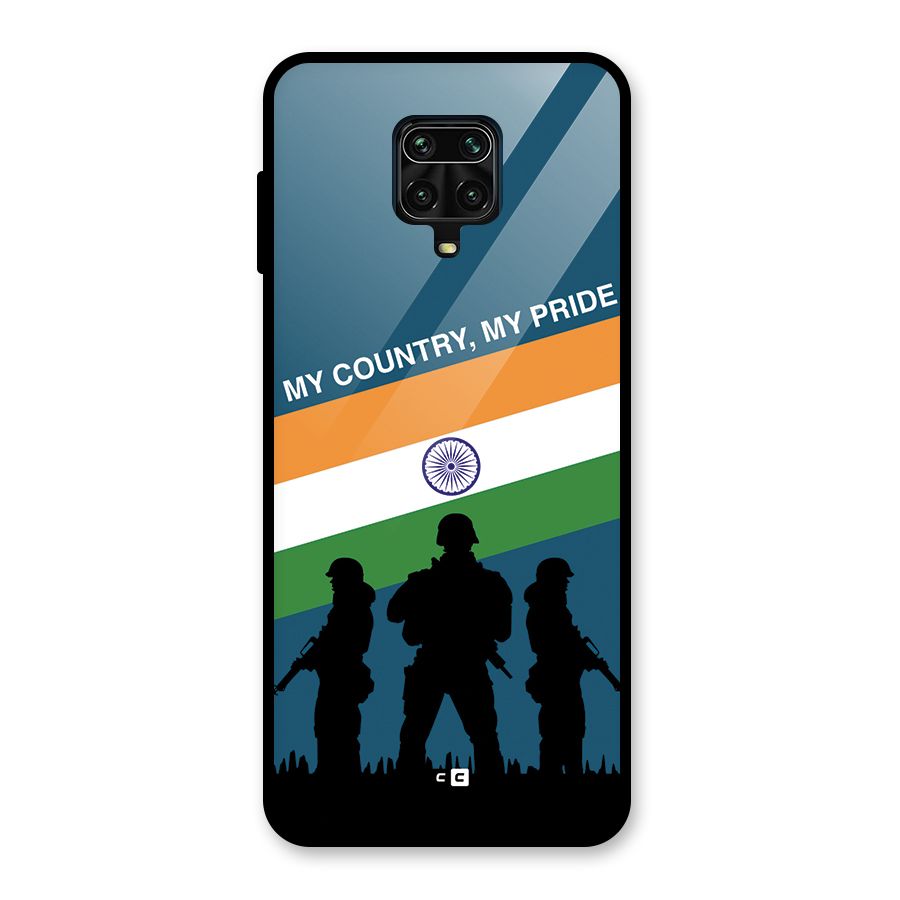 My Country My Pride Glass Back Case for Poco M2 Pro