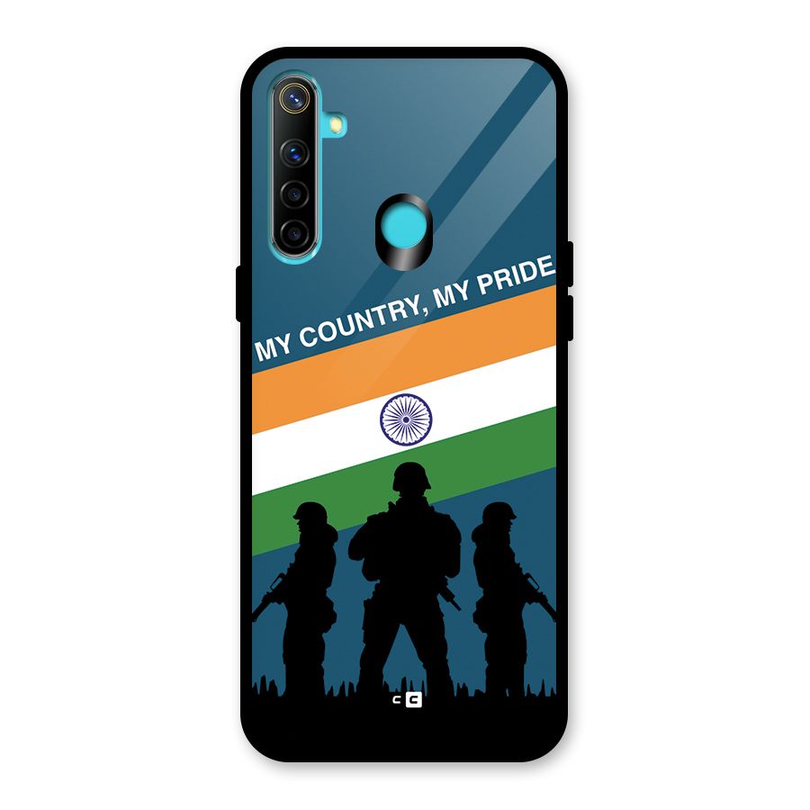 My Country My Pride Glass Back Case for Realme Narzo 10