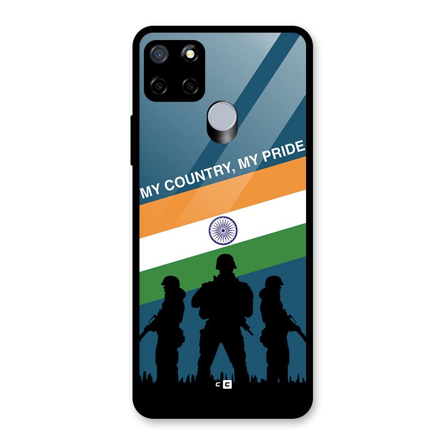 My Country My Pride Glass Back Case for Realme Narzo 20