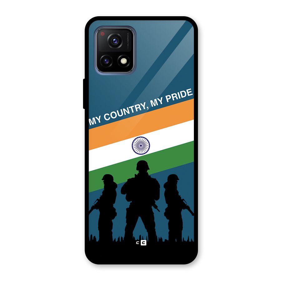 My Country My Pride Glass Back Case for Vivo Y72 5G