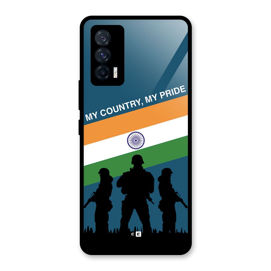 My Country My Pride Glass Back Case for Vivo iQOO 7 5G
