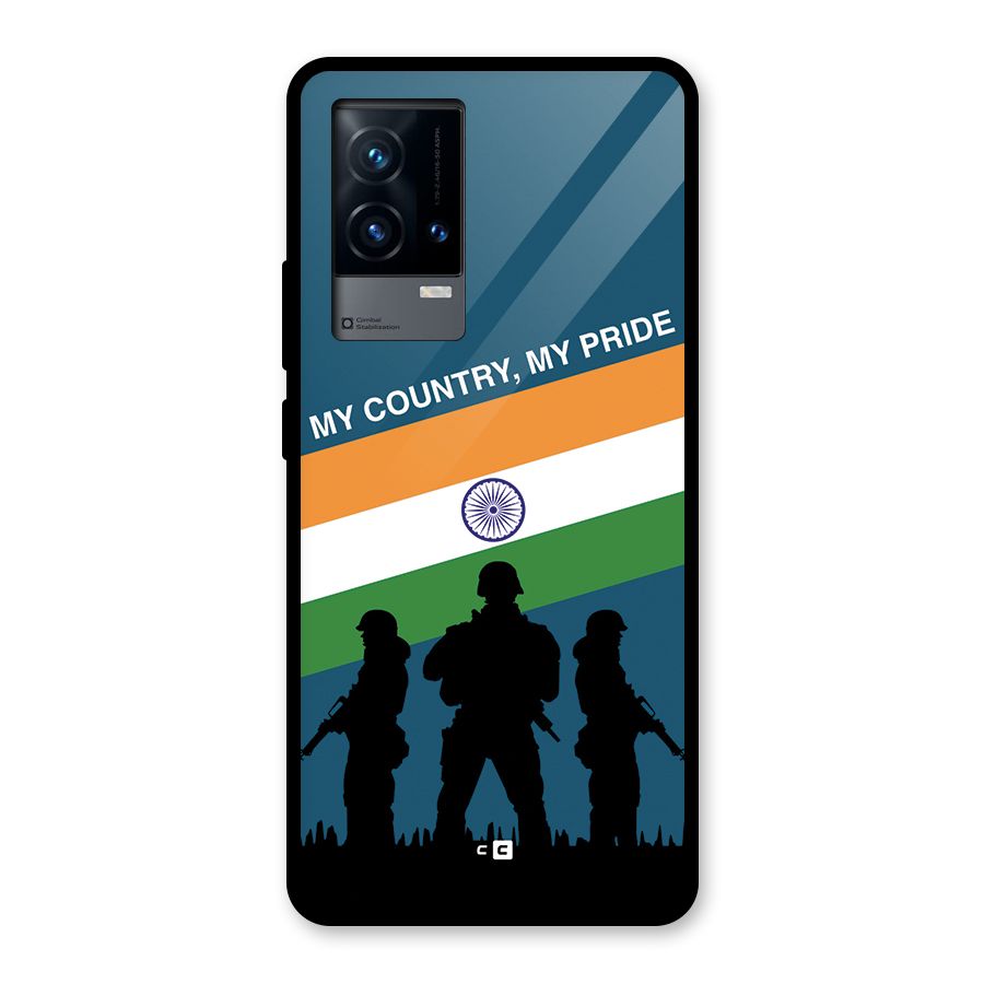 My Country My Pride Glass Back Case for iQOO 9 5G