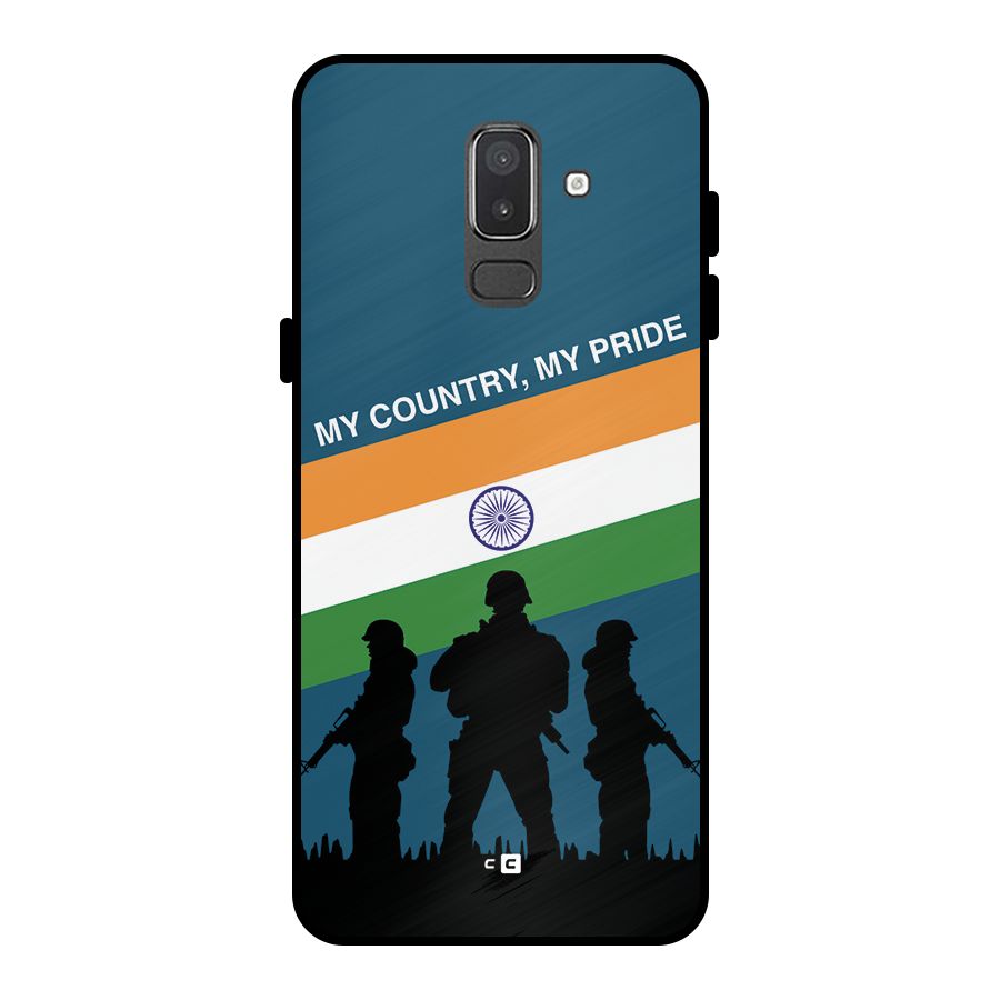 My Country My Pride Metal Back Case for Galaxy On8 (2018)
