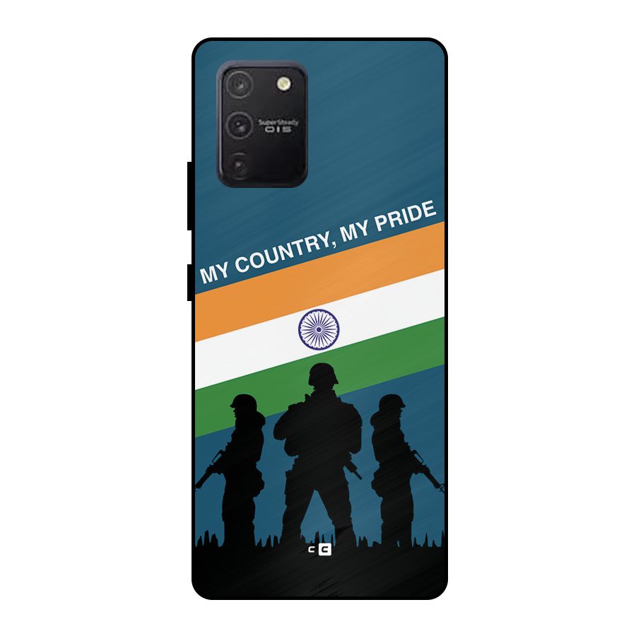 My Country My Pride Metal Back Case for Galaxy S10 Lite