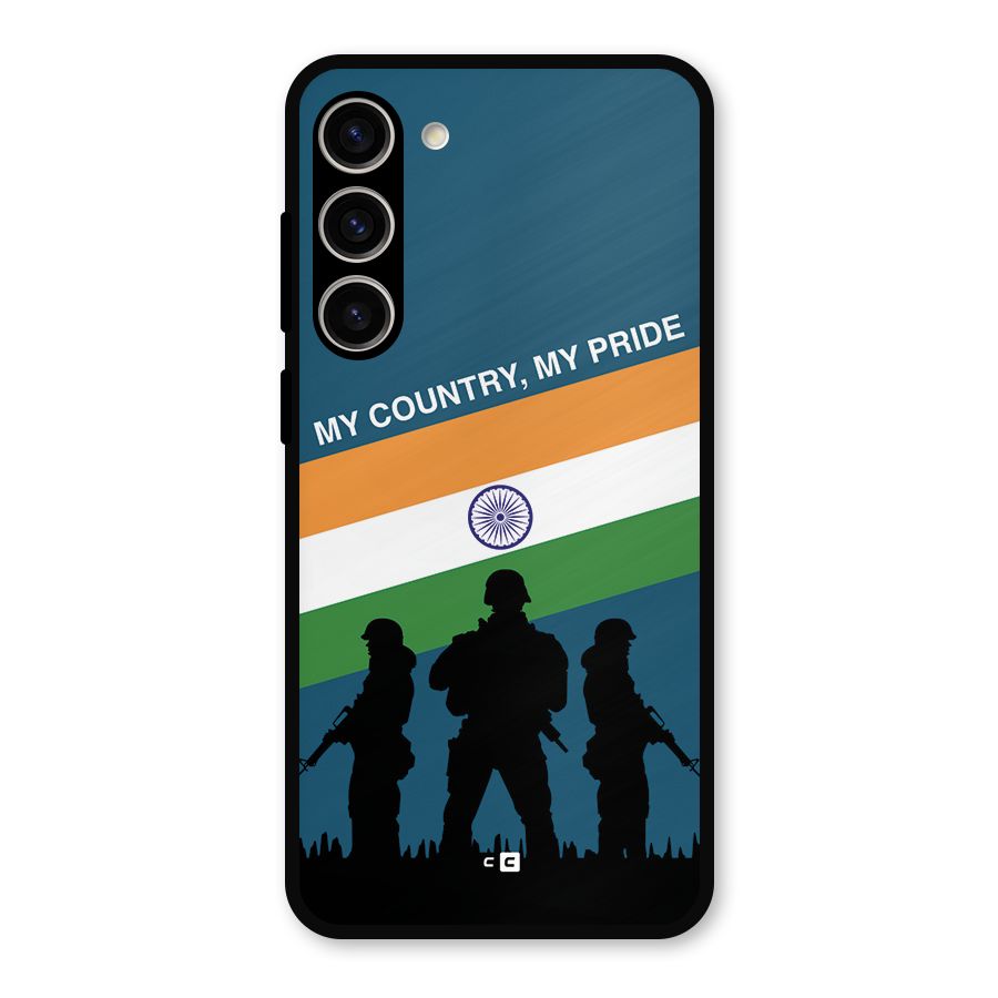 My Country My Pride Metal Back Case for Galaxy S23 Plus