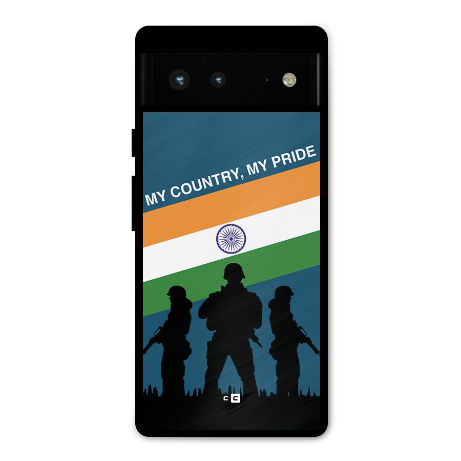 My Country My Pride Metal Back Case for Google Pixel 6