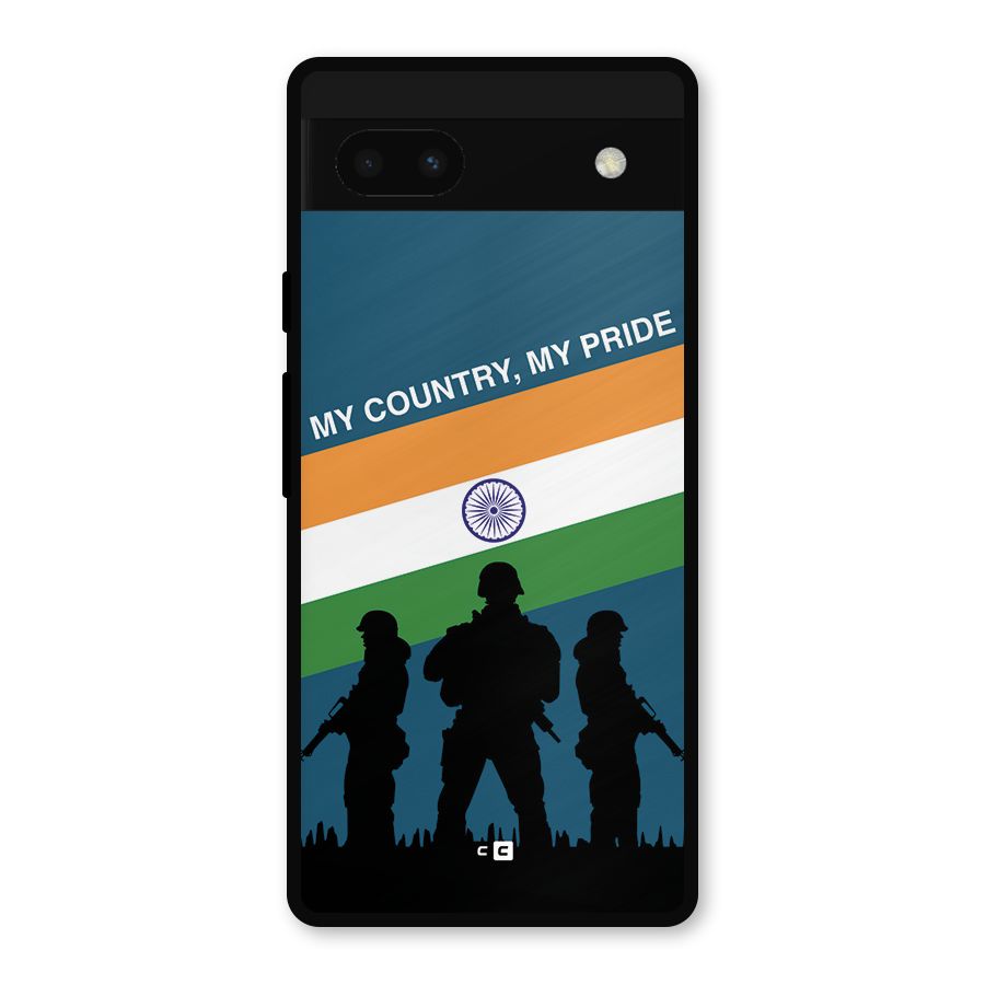 My Country My Pride Metal Back Case for Google Pixel 6a