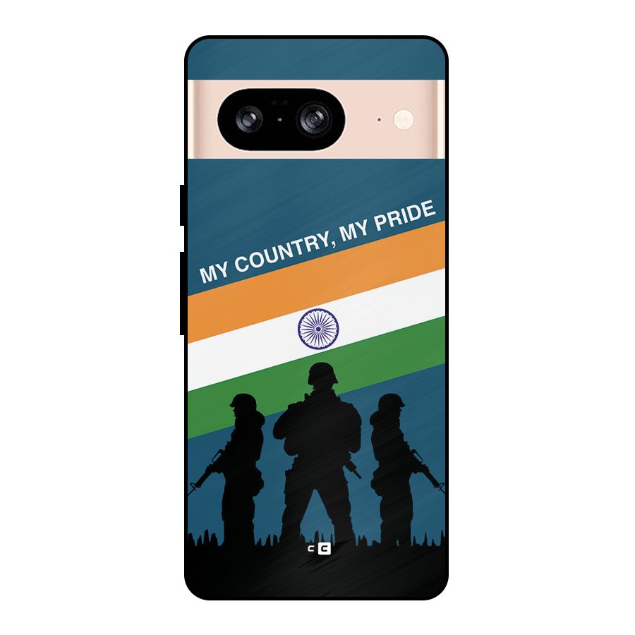 My Country My Pride Metal Back Case for Google Pixel 8