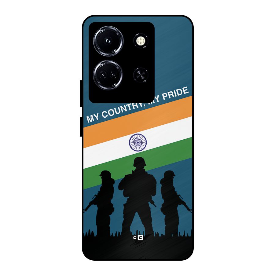 My Country My Pride Metal Back Case for Infinix Note 30 5G