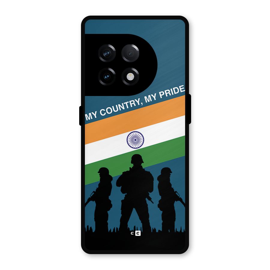 My Country My Pride Metal Back Case for OnePlus 11R